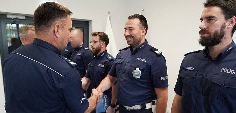 Bohaterska postawa pilskiego policjanta