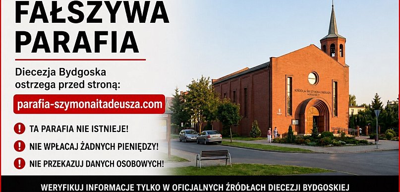 Uwaga! Fałszywa parafia w Diecezji Bydgoskiej