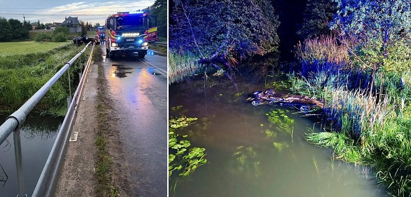 Tragedia w Osieku nad Notecią. Nie żyje 23-letni pasażer BMW, kierowca pod wpływem