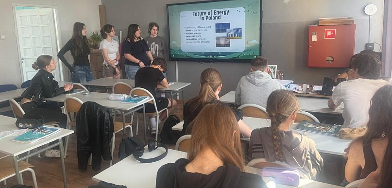 Młodzież z sępoleńskiego LO stawia na ekologię. Dwa dni z projektem Erasmus+