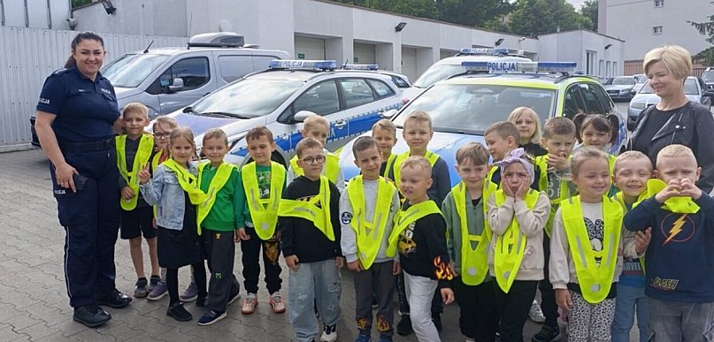 Sępólno Krajeńskie: Wyjątkowi goście w komendzie Policji
