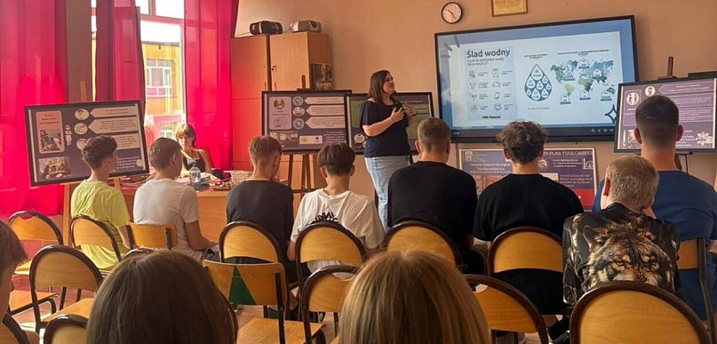 Konferencja edukacyjna Erasmus+ dla uczniów szkół podstawowych w Sępólnie Krajeńsk