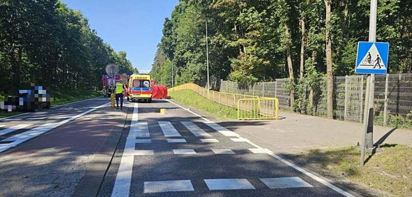 Śmiertelny wypadek drogowy na DK22 na trasie Człuchów - Jaromierz