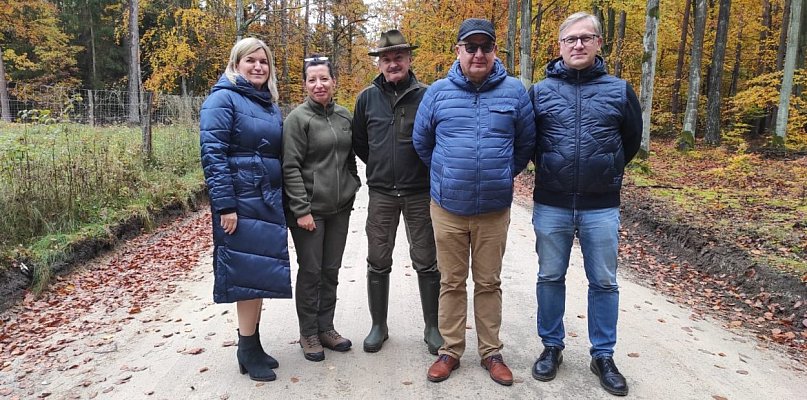 Gmina Łobżenica: Odbiór zakończonych prac remontowych na drodze gminnej w miejsco - 31164