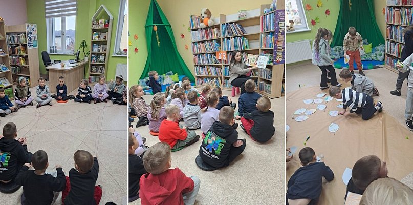 Liski odwiedziły bibliotekę w Centrum Kultury Sportu i Turystyki w Debrznie - 31844
