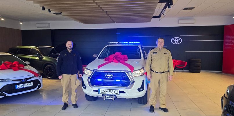 Nowy samochód rozpoznawczo-ratowniczy dla KP PSP w Sępólnie Krajeńskim - 32713
