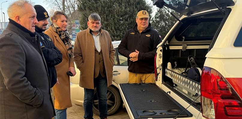 Nowy sprzęt w KP PSP w Sępólnie Krajeńskim