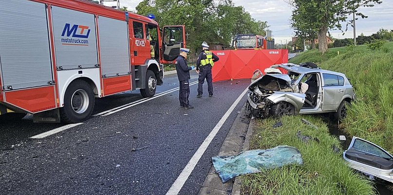 Tragiczny wypadek drogowy na DK22