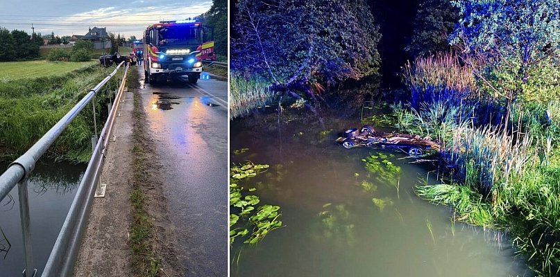 Tragedia w Osieku nad Notecią. Nie żyje 23-letni pasażer BMW, kierowca pod wpływem