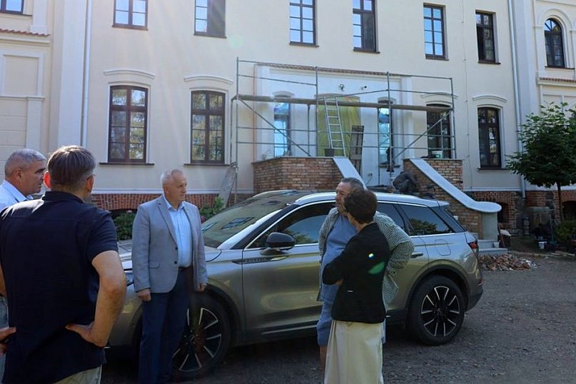 Postęp prac inwestycyjnych w DPS w Suchorączku i Szpitalu Powiatowym w Więcborku