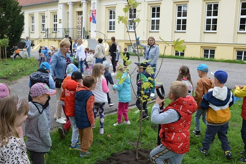 Otwarcie Pszczelego Zakątka w Krajence