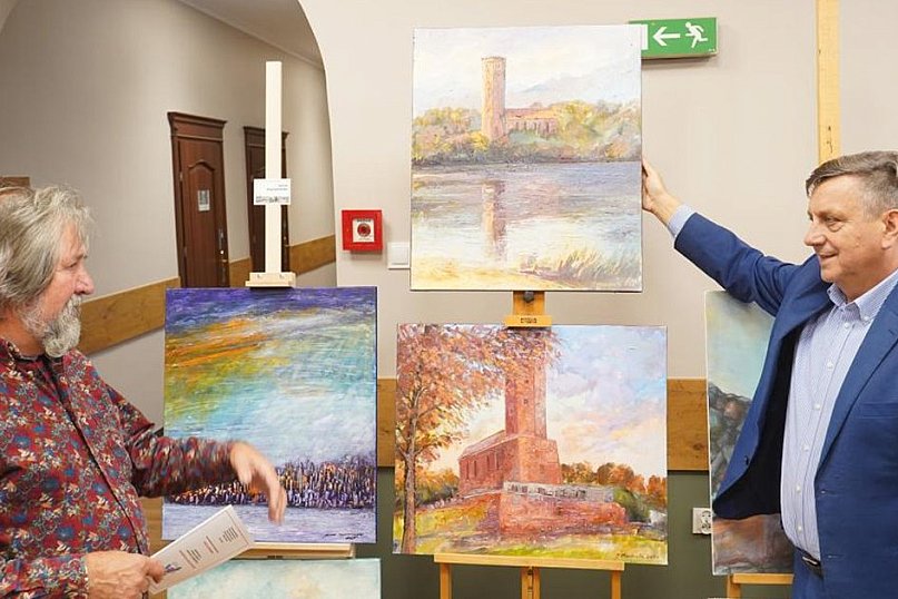 Człuchów w obrazach zaklęty