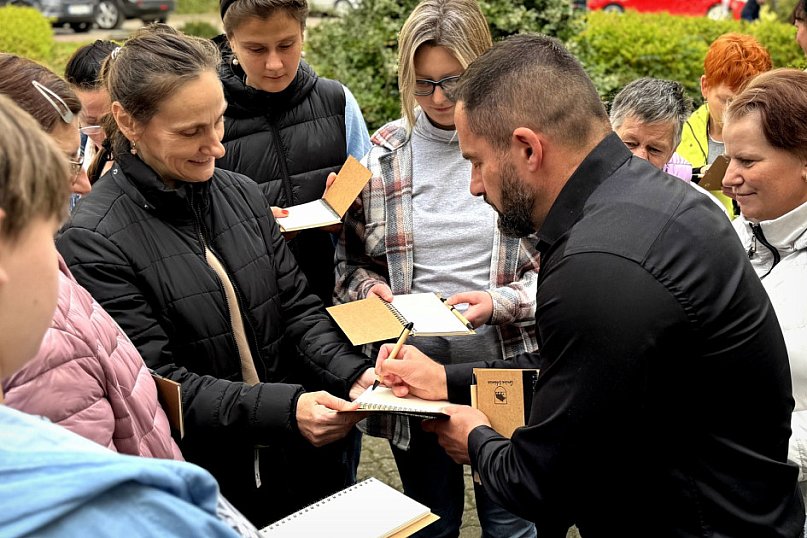 Urząd Miejski Gminy Łobżenica gościł mieszkanki DPS w Chlebnie