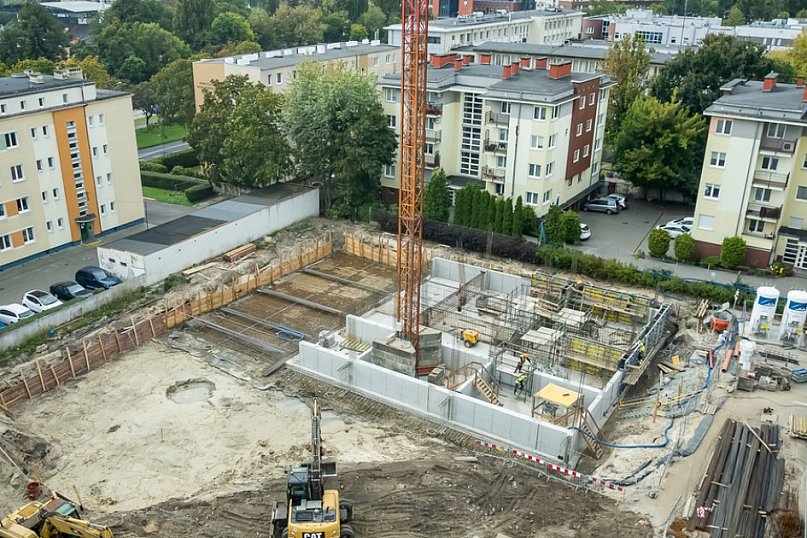 Tak budują nowy segment marszałkowskiego Szpitala Dziecięcego w Bydgoszczy