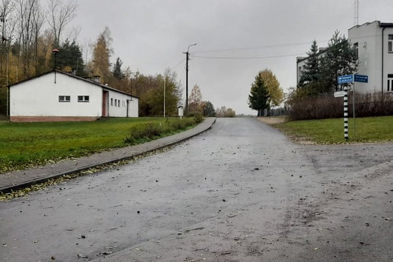 Powiat sępoleński: Odbiór drogi w Zakrzewku, gm. Więcbork