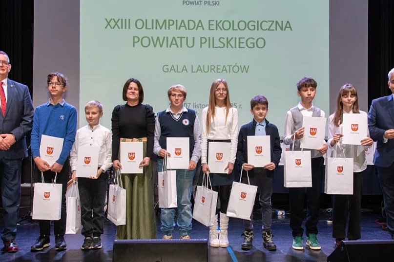 Piła: Uroczyste podsumowanie Olimpiad Ekologicznych Powiatu Pilskiego oraz Subregionu Północnej Wielkopolski