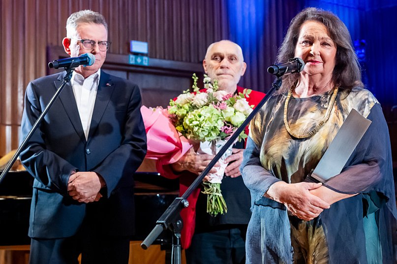 Anna Dymna z Nagrodą Filmową Marszałka Województwa Kujawsko-Pomorskiego