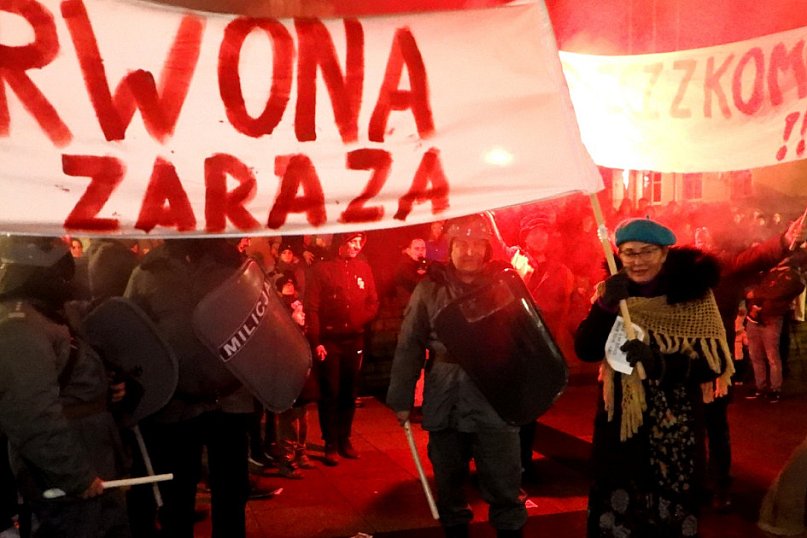 Inscenizacja w rocznicę stanu wojennego w Sępólnie Krajeńskim [część 2.]