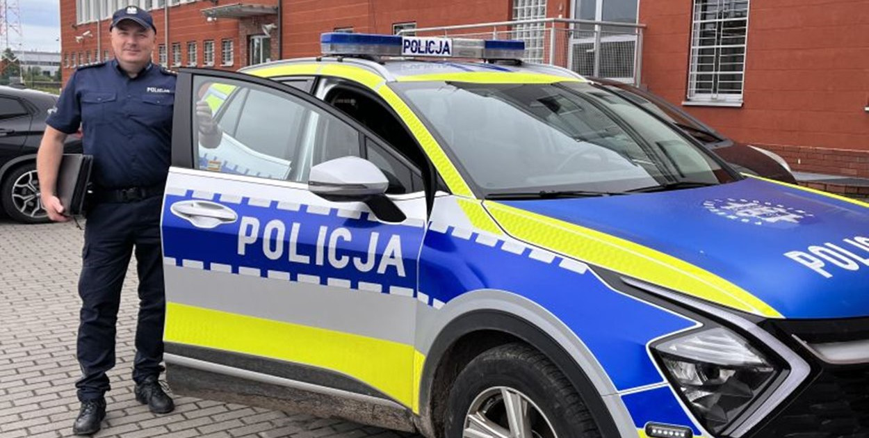 Jednego rozpoznał, a drugiego zatrzymał - natychmiastowa reakcja dzielnicowego w c