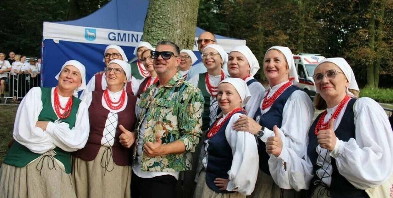 Część artystyczna Dożynek Gminnych 2025 w Witosławiu - Denzel i Mitra