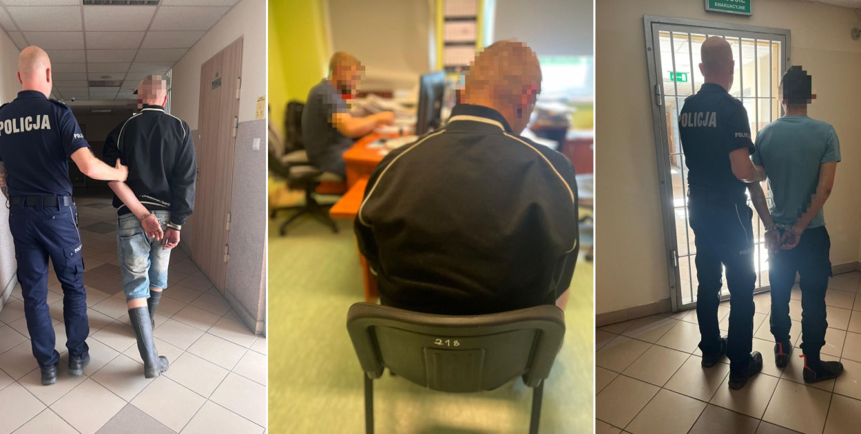Człuchów: Dwie interwencje, trzech zatrzymanych, kilkadziesiąt porcji zabezpieczonych narkotyków i poszukiwana kobieta w mieszkaniu - fot. KPP Człuchów