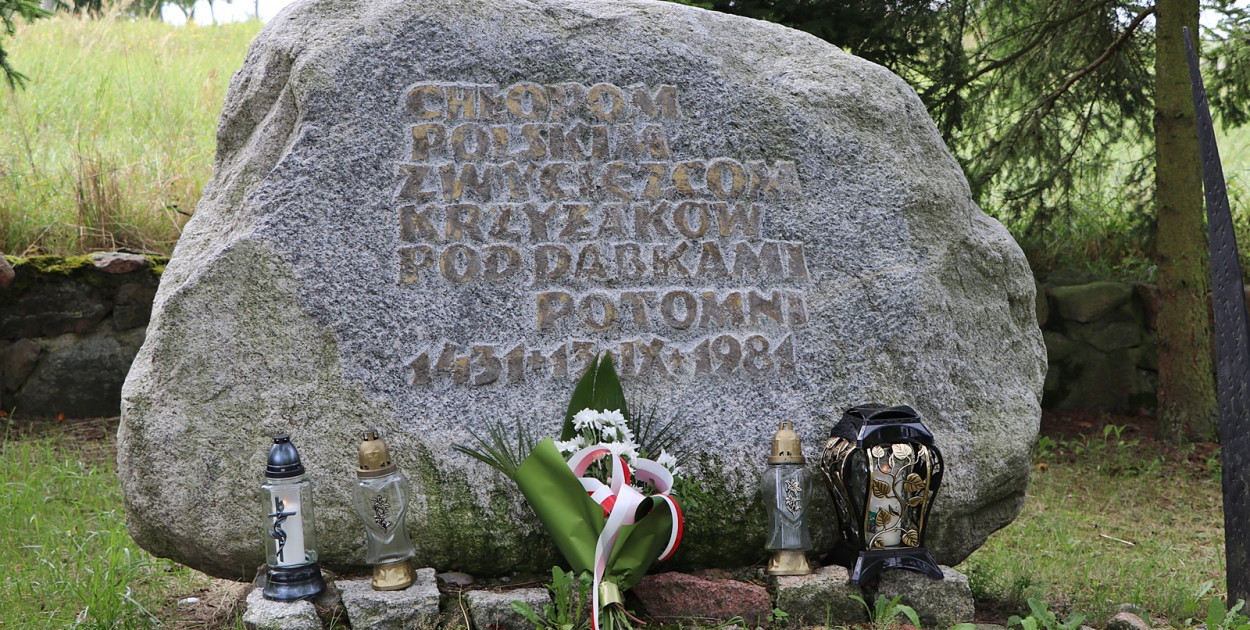Wyrzysk: W 594. rocznicę Bitwy pod Dąbkami - fot. UM Wyrzysk
