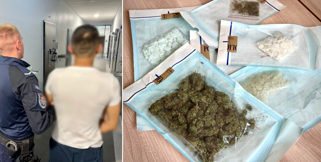 Piła: Kryminalni przejęli 160 gramów narkotyków - fot. KPP Piła