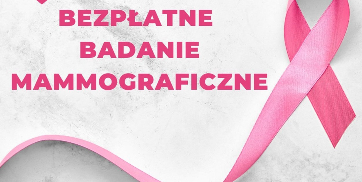 Bezpłatne badania mammograficzne w Gminie Człuchów