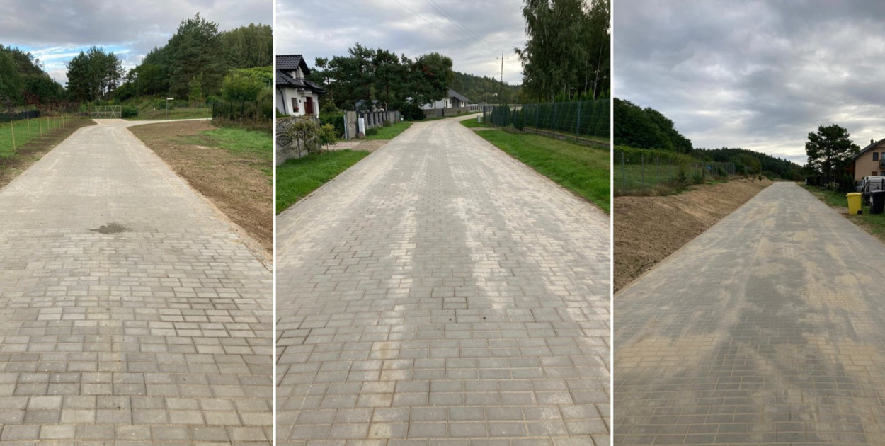 Przebudowa ul. Miodowej i Dębowej w Okonku zakończona - fot. Gmina Okonek