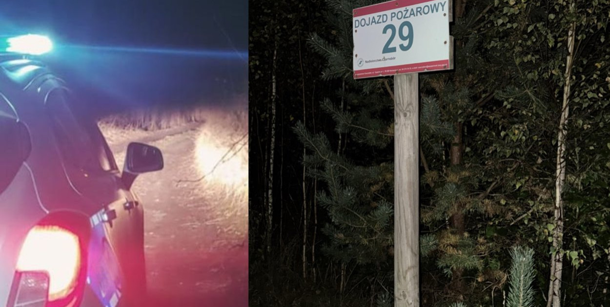 Okonek - Szczęśliwy finał poszukiwań 35-latka - fot. KPP Złotów
