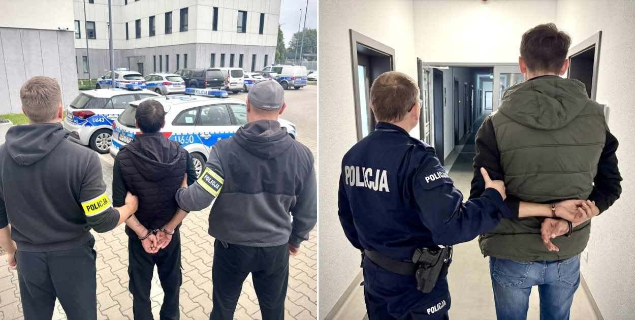 Piła - Deportacje nielegalnie przebywających cudzoziemców - fot. KPP Piła