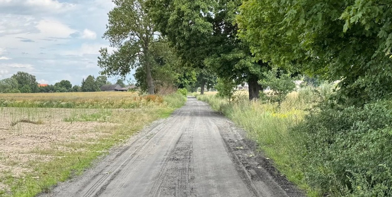 Gmina Krajenka - Rusza przebudowa drogi gminnej w Głubczynie - fot. Gmina Krajenka