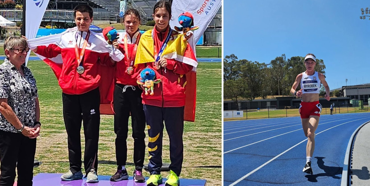 Mieszkanka Więcborka w powiecie sępoleńskim - Monika Wyrobek zdobyła złoty medal na Mistrzostwach Świata w Brisbane w Australii w biegu na 5000 m - fot. Monika Wyrobek