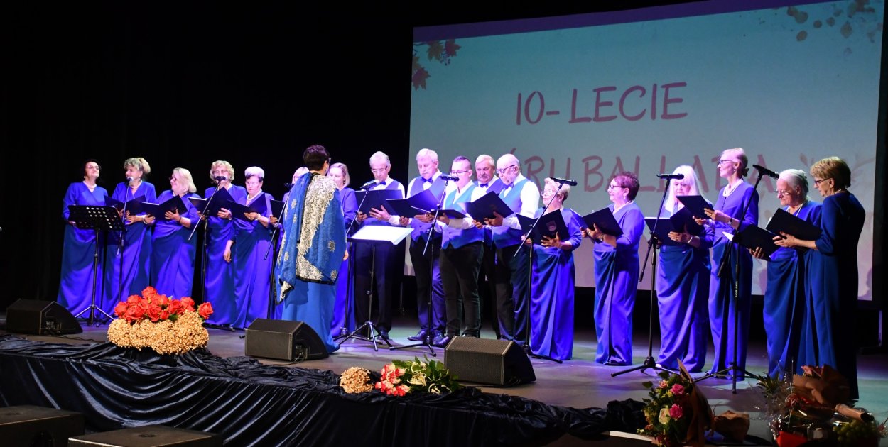 10-lecie Chóru Ballada w Debrznie - fot. Centrum Kultury Sportu i Turystyki w Debrznie