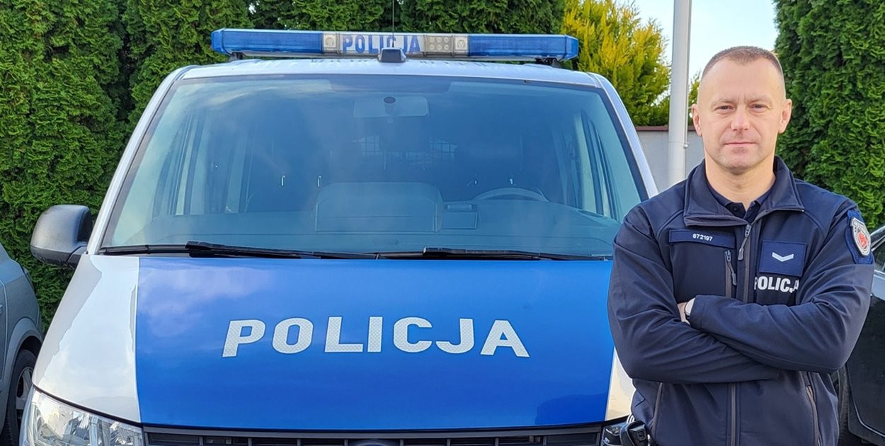 Nakło nad Notecią - Policjant wspólnie z pracownikiem ochrony zatrzymali sprawcę kradzieży - fot. KPP Nakło nad Notecią