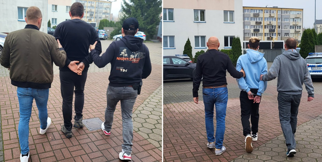 Sadki - Trzej sprawcy włamania do kościoła zatrzymani - fot. KPP Nakło nad Notecią