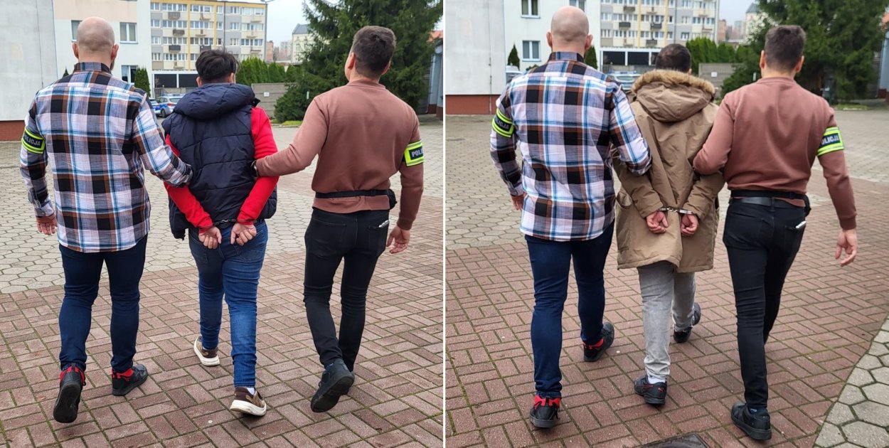 Nakło nad Notecią - Sprawcy zuchwałej kradzieży zatrzymani - fot. KPP Nakło nad Notecią