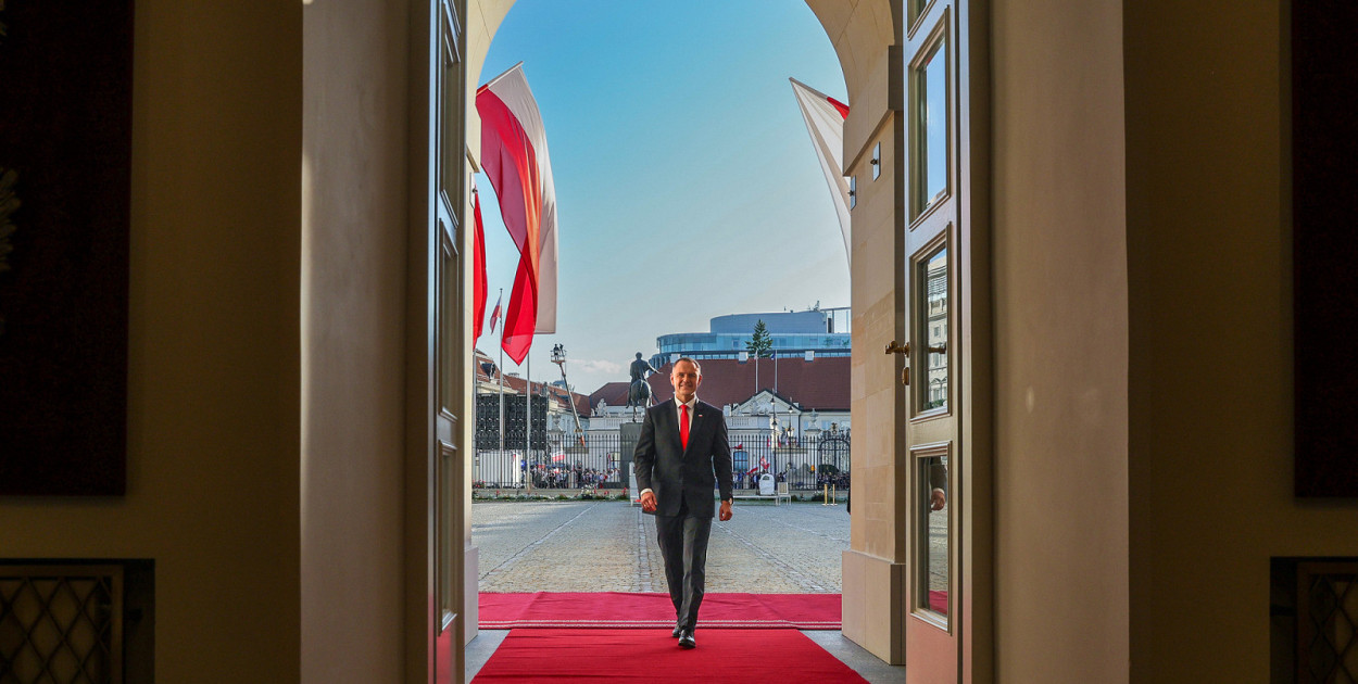 100 dni prezydentury Karola Nawrockiego - fot. Mikołaj Bujak/KPRP