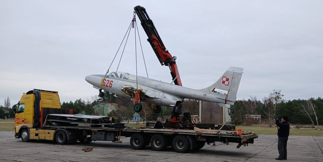 Nowy samolot w zbiorach Pilskiego Muzeum Wojskowego - fot. Pilskie Muzeum Wojskowe