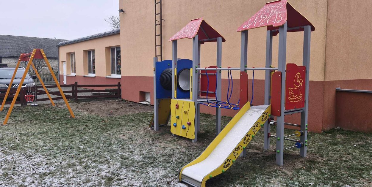 Rewitalizacja siłowni i placów zabaw w gminie Sępólno Krajeńskie wykonana - fot. Gmina Sępólno Krajeńskie