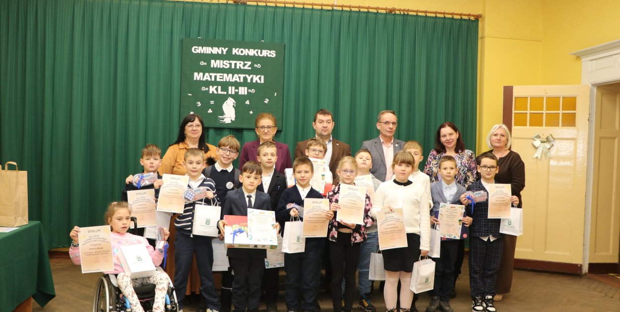 Wyrzysk Gminny Konkurs Mistrz Matematyki w Kosztowie - fot. Gmina Wyrzysk