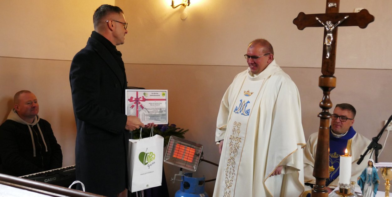 Gmina Lipka Kościół w Debrznie Wsi ponownie otwarty - fot. Gmina Lipka