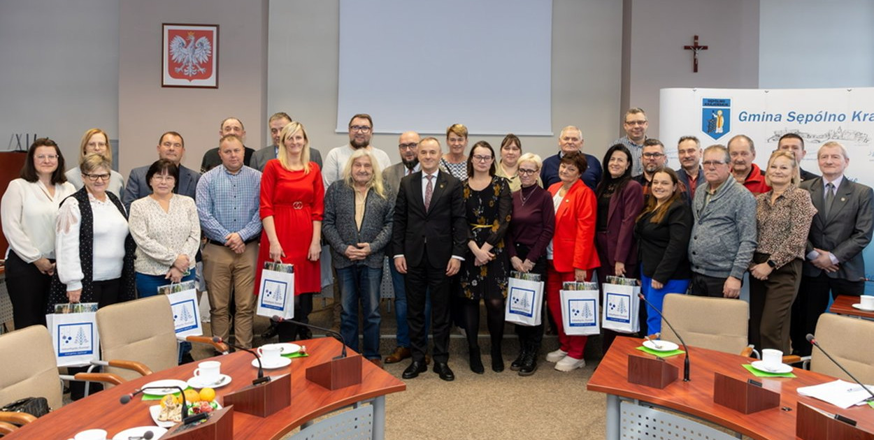 Sępólno Krajeńskie Spotkanie z Sołtysami i Przewodniczącymi Zarządów Osiedli - fot. UM Sępólno Krajeńskie