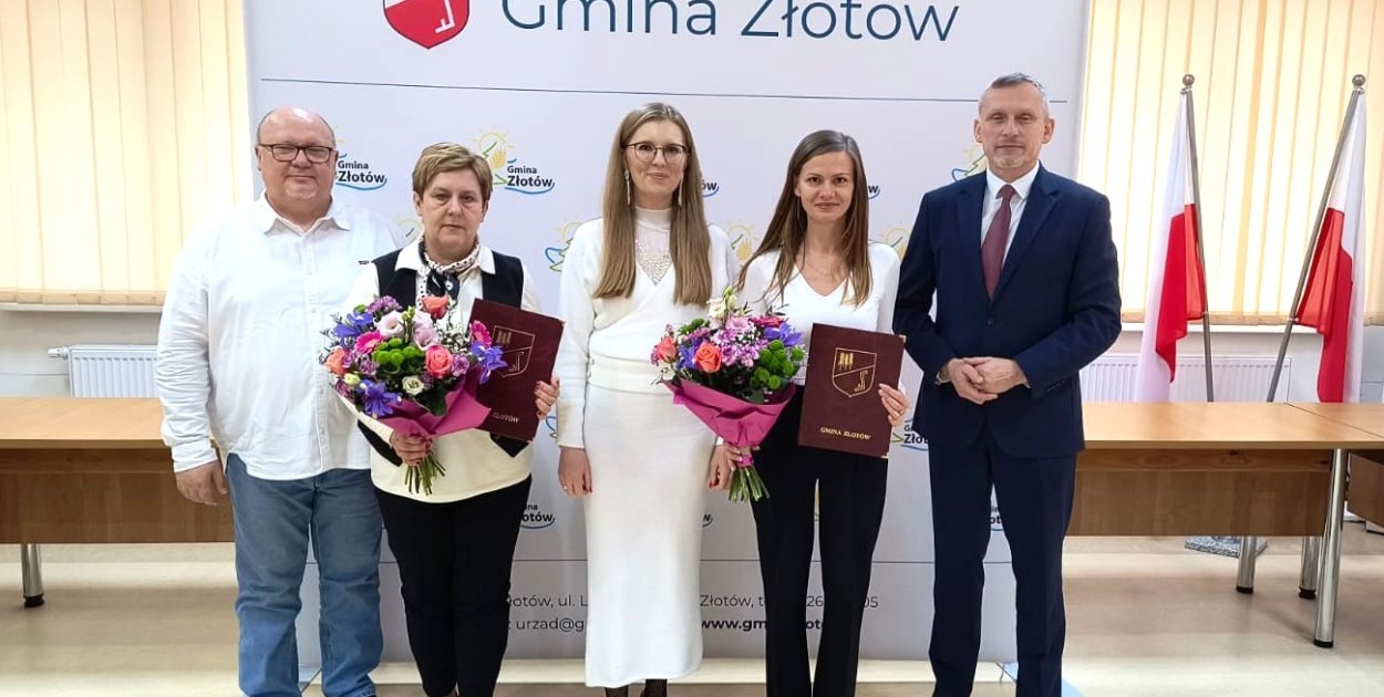 Gmina Złotów Uroczyste wręczenie aktów nadania stopnia awansu zawodowego nauczyciela mianowanego - fot. Gmina Złotów