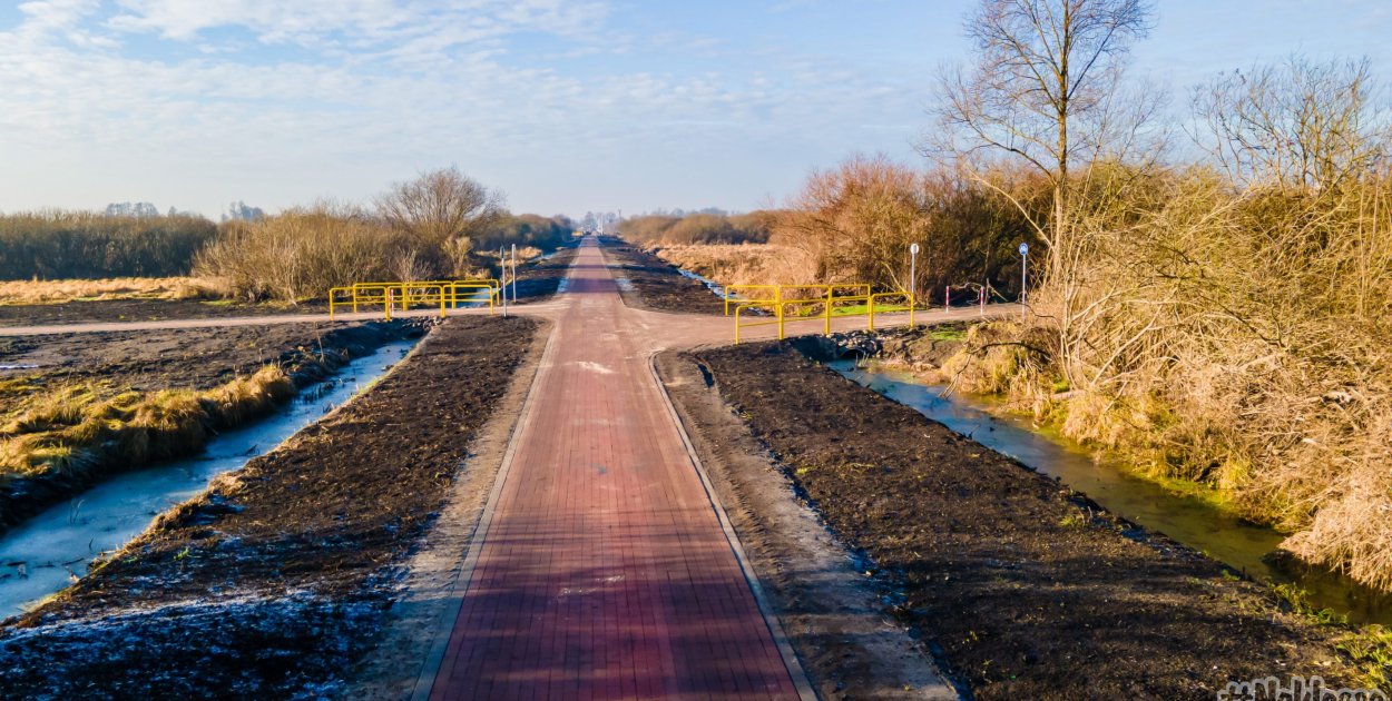 Nakło nad Notecią Nadnotecki Park Rowerowy odebrany - fot. Karol Maliński - UMiG Nakło nad Notecią