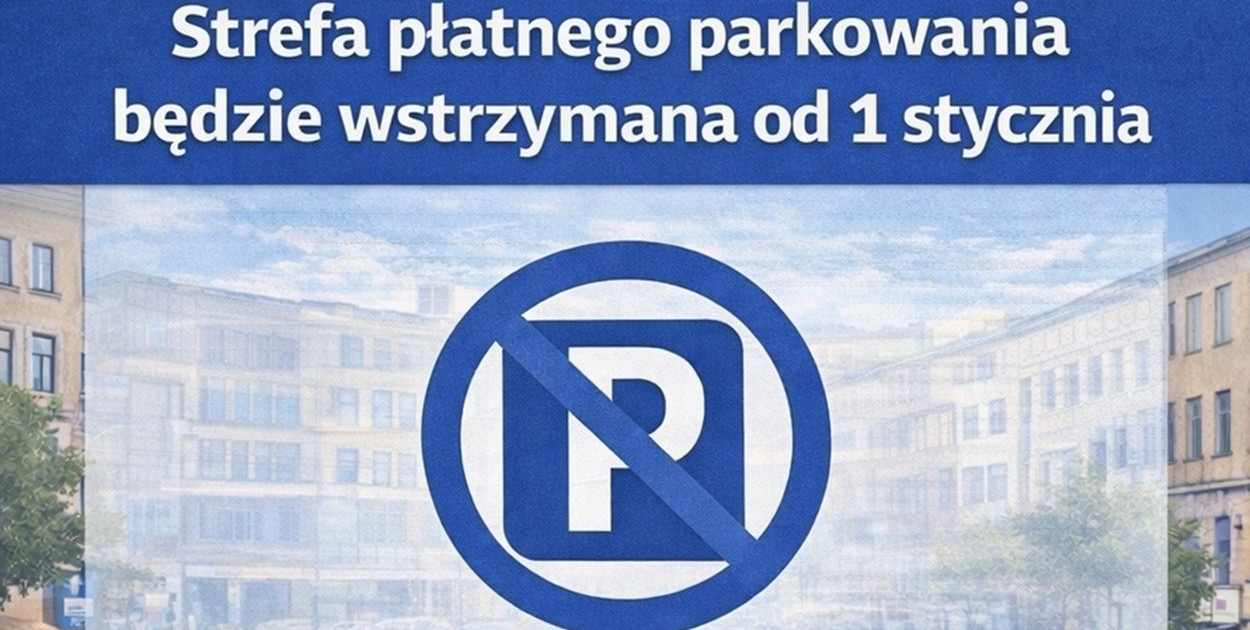 Strefa płatnego parkowania w Sępólnie Krajeńskim będzie wstrzymana od 1 stycznia
