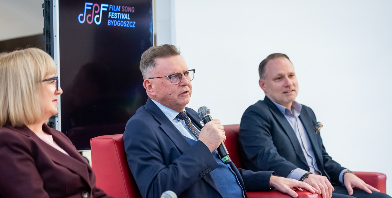 Konferencja prasowa z udziałem wicemarszałka Zbigniewa Ostrowskiego, fot. Tomasz Czachorowski/eventphoto dla UMWKP