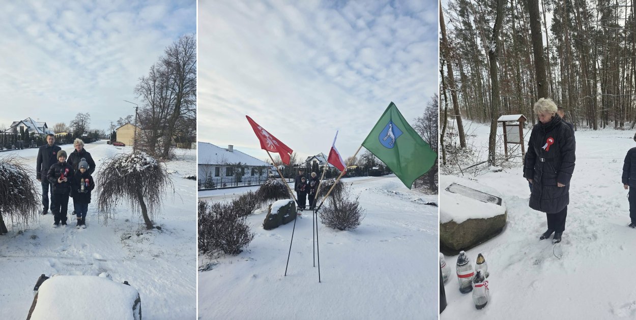 Mrocza pamięta. Delegacja Towarzystwa Pamięci Powstania Wielkopolskiego 1918–1919 oddała hołd bohaterom walk niepodległościowych - fot. UM Mrocza