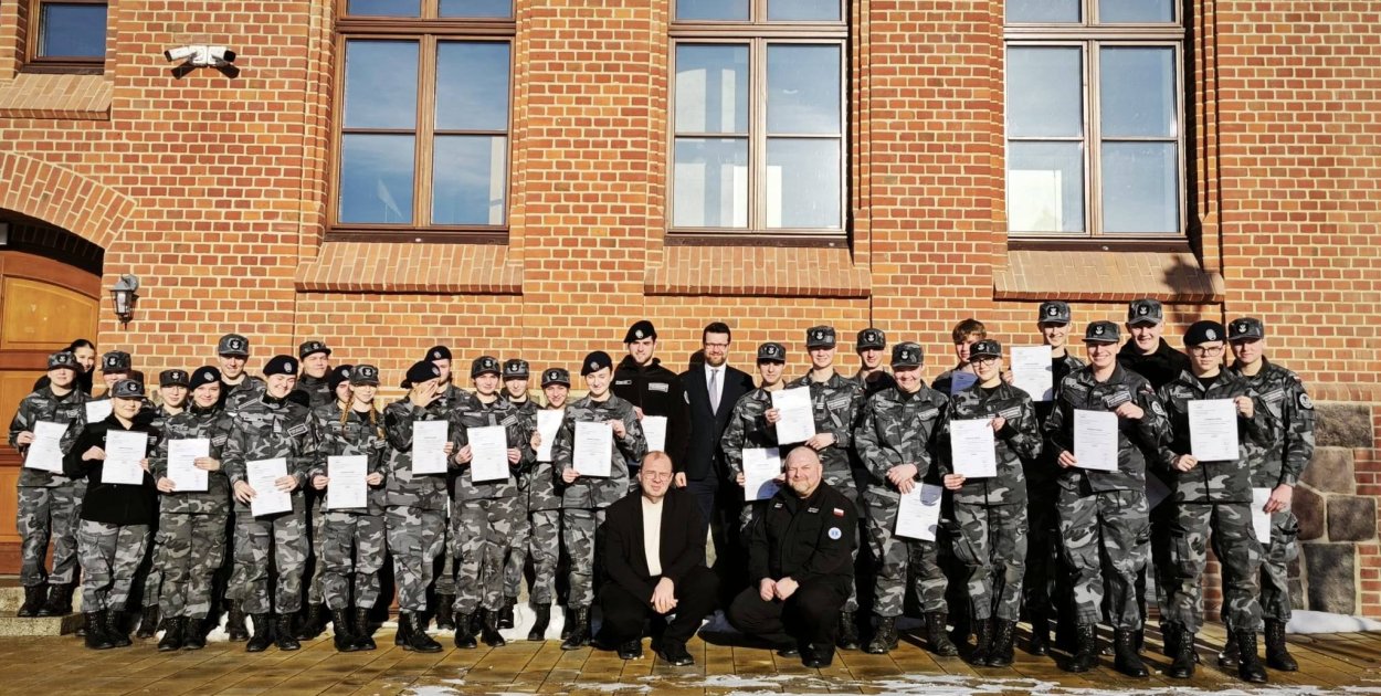 Koronowo Egzamin Kwalifikowanej Pierwszej Pomocy - fot. LO Koronowo