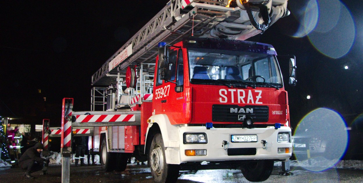 Nowy podnośnik dla OSP Wyrzysk - fot. UM Wyrzysk